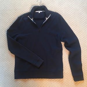 Men’s Burberry Brit quarter zip pullover NWOT